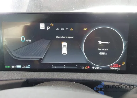 2022 Kia Ev6 Wind z USA, uszkodzony, nr VIN KNDC3DLC5N5075708